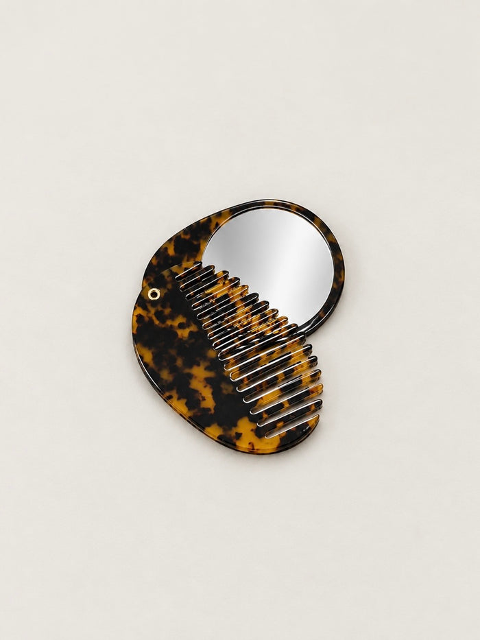 Mirror Comb Keychain