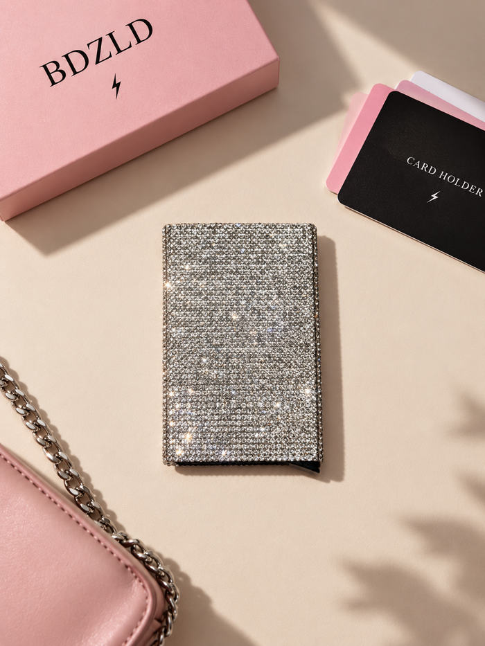 Bedazzled Card Holder