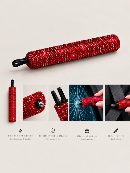 BEDAZZLED GLASS BREAKER